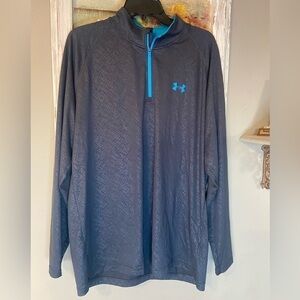 Men’s Under ARMOUR 1/4 Zip Loose Heat Gear XL Pullover